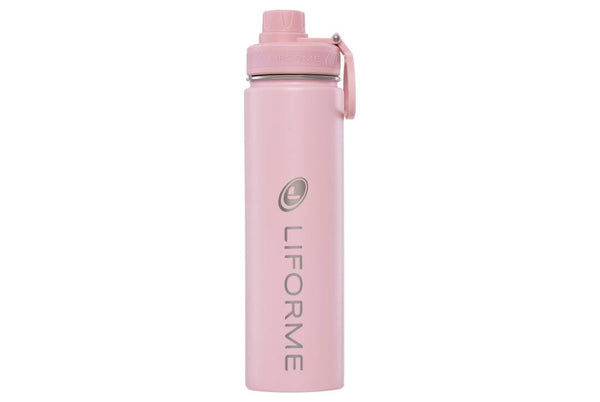 Botellas de Agua Liforme Agua Bottle 710ml Unisex Rosas | vCJVEmfon9A