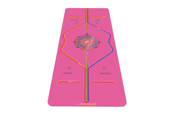 Giving Back Yoga Mats Liforme Grateful Rainbow Unisex Rosas Multicolor | wz2GyA2i0PJ