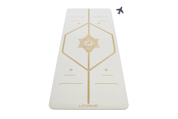 Giving Back Yoga Mats Liforme White Magic' Unisex Blancos Dorados | mBeUZiLesVX