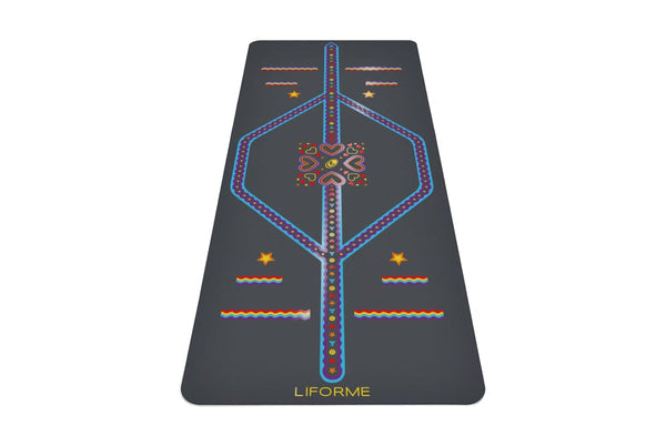 Rainbow Yoga Mats Liforme Playful Niños Grises | NCJdoEt9YE1