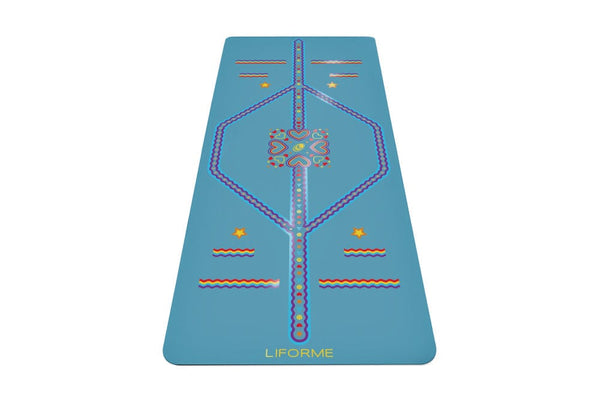 Rainbow Yoga Mats Liforme Playful Niños Azules | imUYqsErtZJ