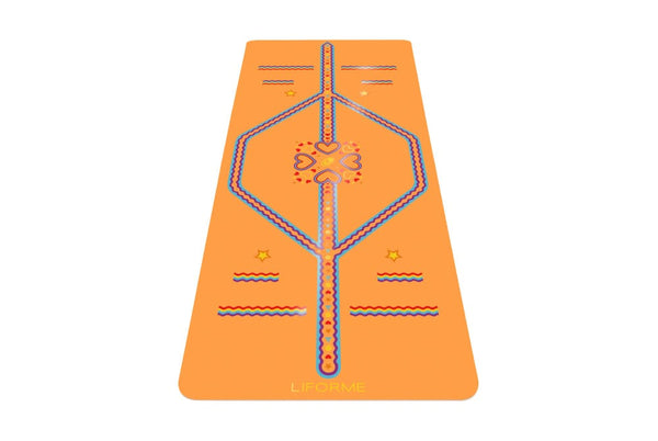 Rainbow Yoga Mats Liforme Playful Niños Naranjas | nrkhFznPVi5