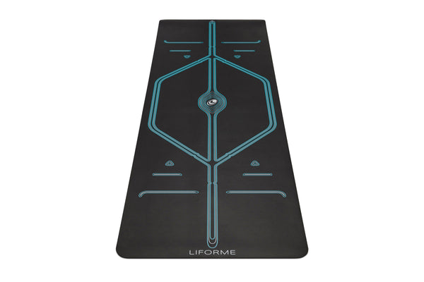 Signature Yoga Mats Liforme XL Mountain Unisex Negros Azules | H5gU1OY3VZc
